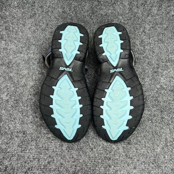 Teva Tirra Hiking Sandals Women's Size 7 Blue Grey Athletic Outdoor Water Shoes - Picture 9 of 11